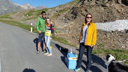 Betreuung auf dem Berninapass